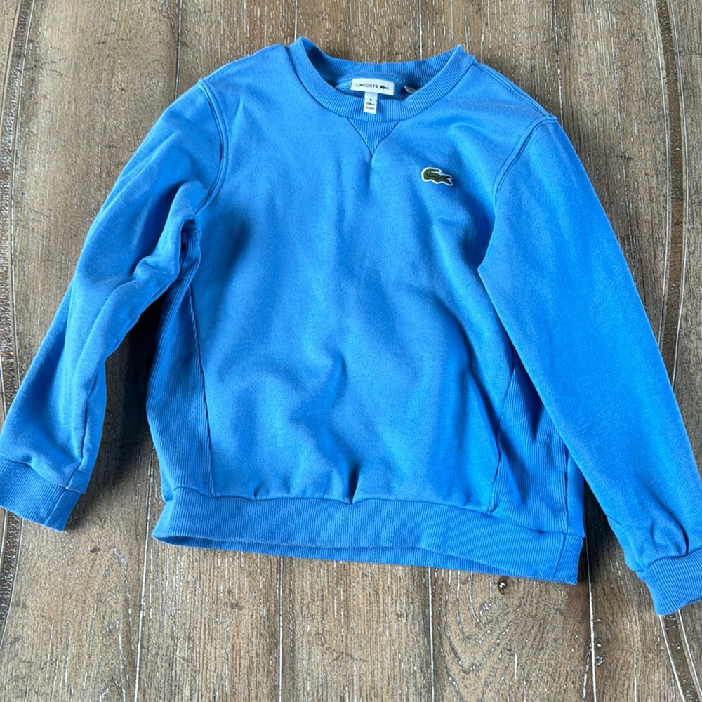 Lacoste kids crewneck sweatshirt